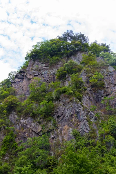 岩石山景 — 图库照片