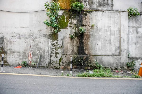 Alter Und Schmutzige Straßenmauer Hintergrund — Stockfoto