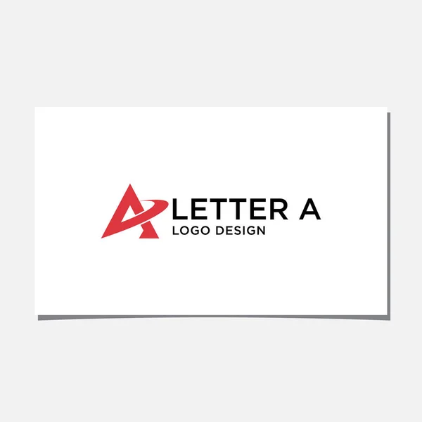 Initiella Logo Design Med Half Turning Linjer — Stock vektor