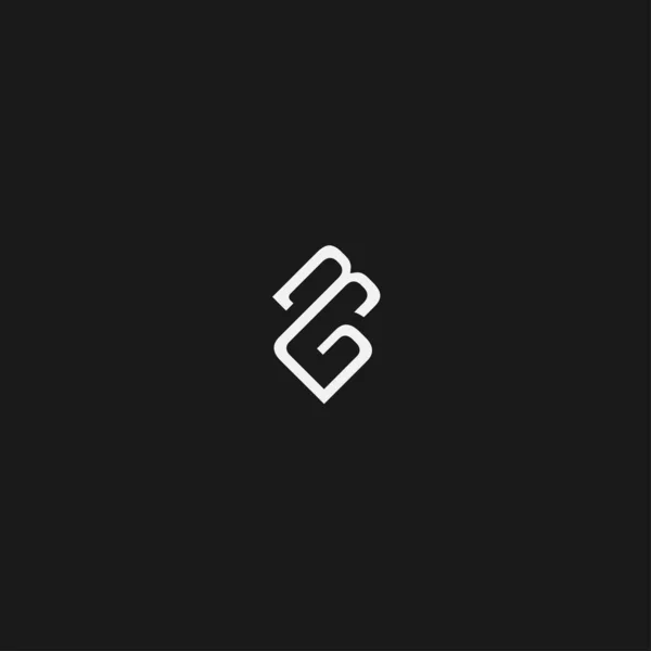 Design Logo Initial — Image vectorielle