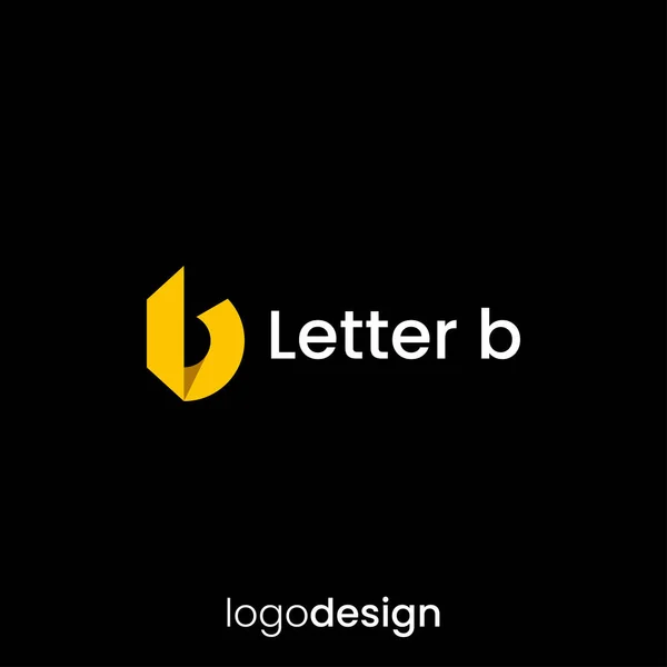 Vetor Design Logotipo Inicial — Vetor de Stock