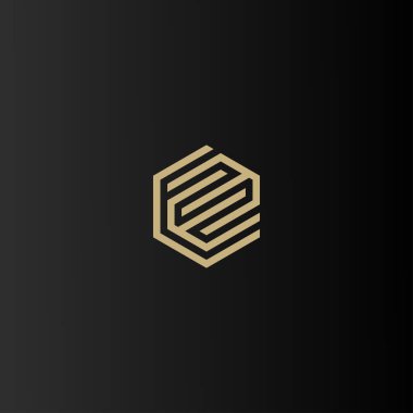 CEM-CME-CWM-CMW HEXAGON logosu DESIGN VECTOR