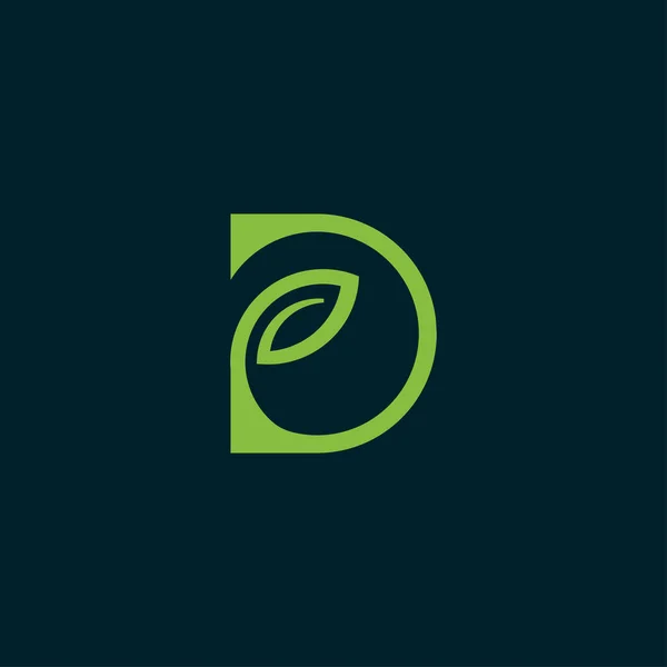 Leaf Logo Design Vector — 图库矢量图片