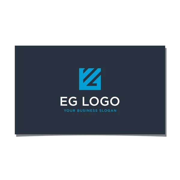 Initial Logo Design Vector — Wektor stockowy