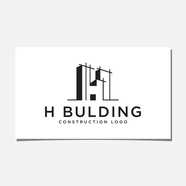Bina inşaatı logosu DESIGN VECTOR