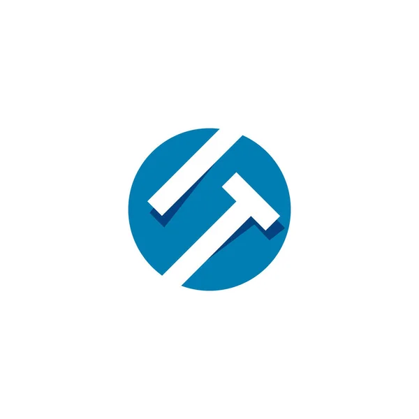 Initial Logo Design Vector — Stockvektor