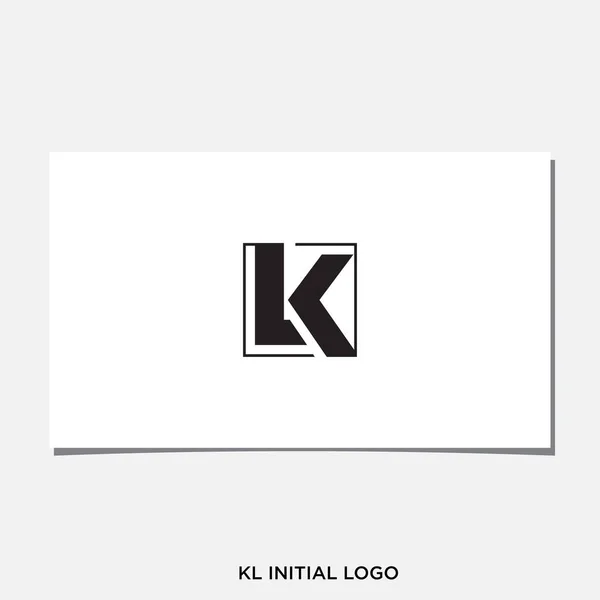 KL veya LK logosu DESIGN VECTOR