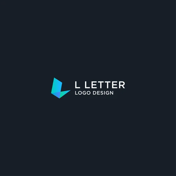 Modern Logo Design Vector — Vetor de Stock