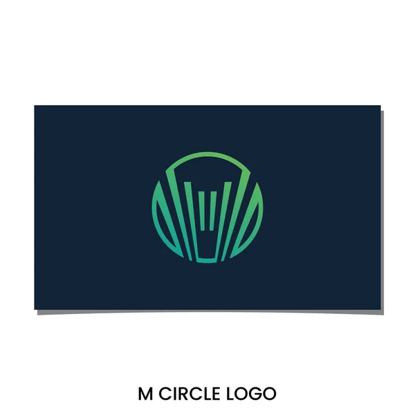 Linie Logo Circle — Wektor stockowy