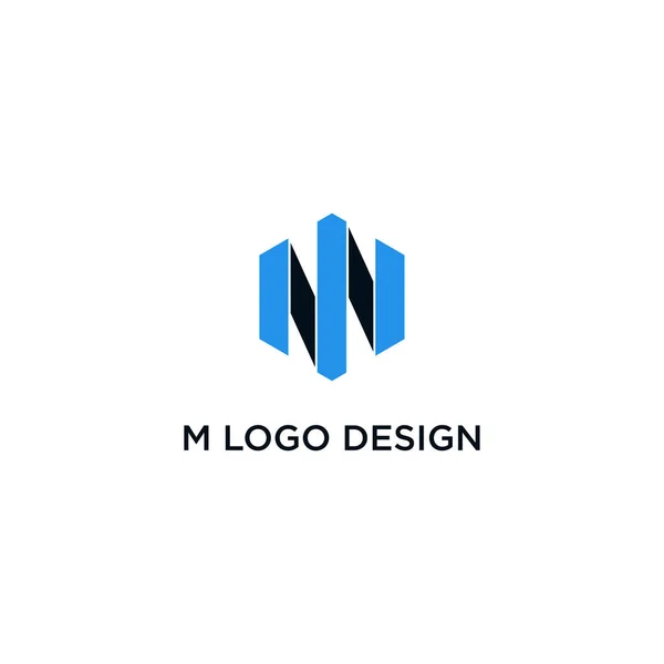 Mribon Logosu Design Vector — Stok Vektör