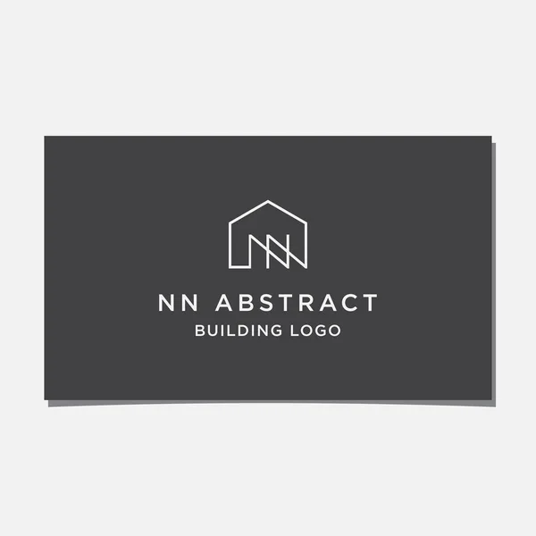 House Abstract Logo Design — Stockový vektor