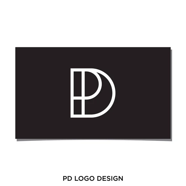 PD veya DP logosu DESIGN VECTOR