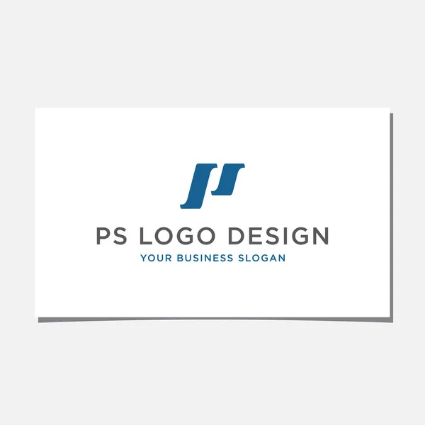Vettoriale Iniziale Progettazione Logo — Vettoriale Stock