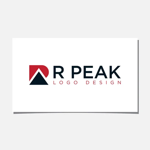 Vecteur Conception Peak Logo — Image vectorielle