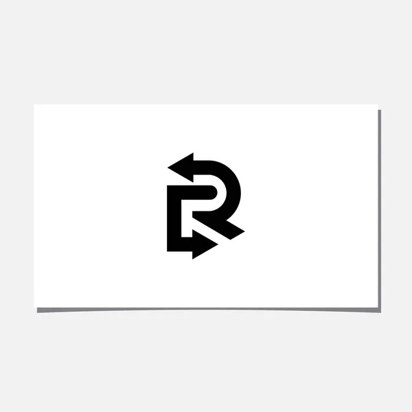 Progettazione Del Logo Rotazione — Vettoriale Stock