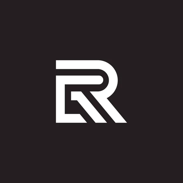 Rcg Cgr Initial Logo Design — ストックベクタ