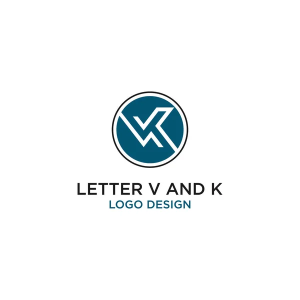 Inicial Logo Design — Vetor de Stock