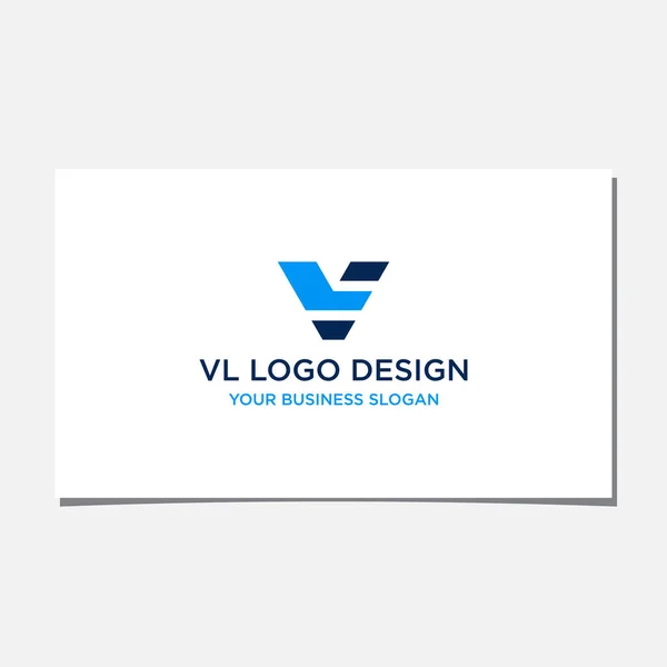 Initial Logo Design Vector — Stockvektor