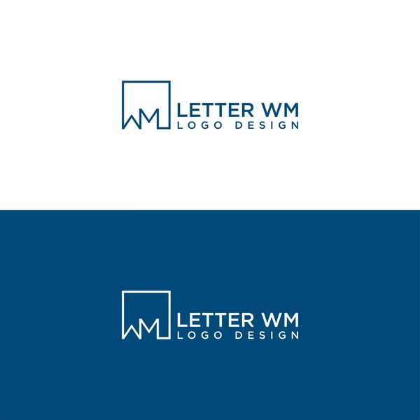 Initial Logo Design Vector — Vetor de Stock