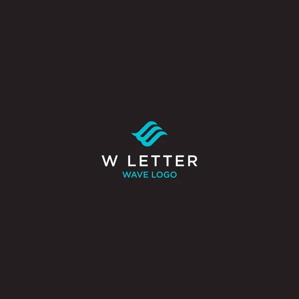 Vecteur Conception Wave Logo — Image vectorielle