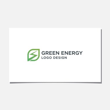 YEŞİL ENERJİ Logosu DESIGN VECTOR
