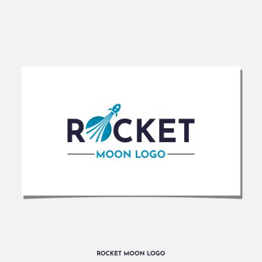Ay ve Roket logosu DESIGN