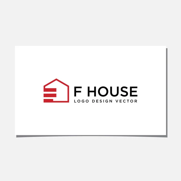 House Logo Design Vector Vector De Stock