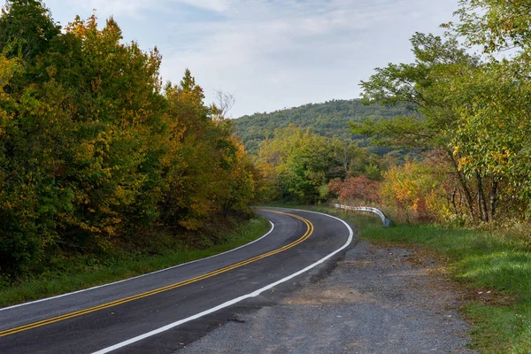 Highway Airport Road Bath County — Stock Photo, Image
