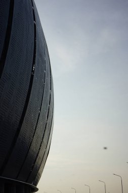 Jakarta Uluslararası Stadyumu 'nda (JIS) sabah namazından önceki atmosfer jakarta