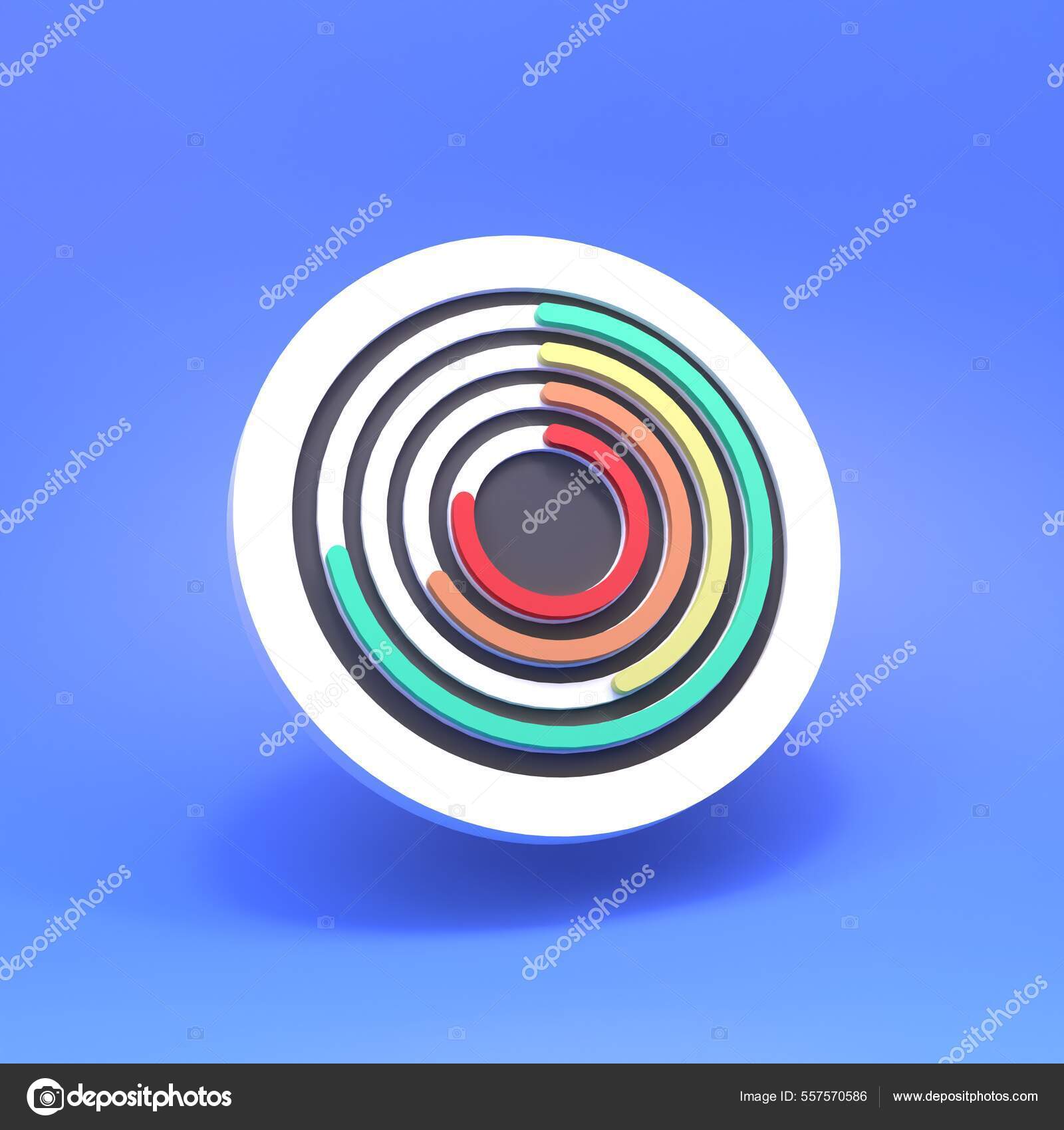 Bar Chart Graph Rendering — Stock Photo © Motion-J #557570586