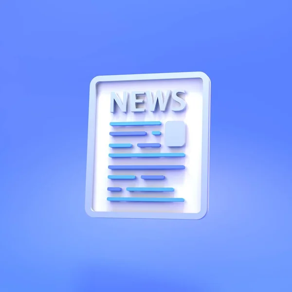 Haberli gazete ya da form. 3B hazırlayıcı