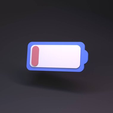 Düşük batarya ve% 10 şarj. 3d hazırlayıcı.