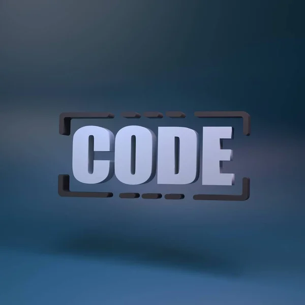 Kod Sembolü Programlama Kavramı Hazırlayıcı — Stok fotoğraf