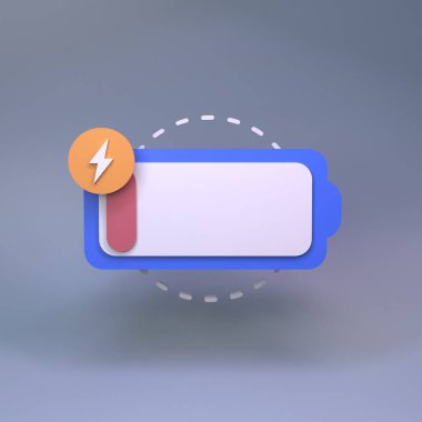 Düşük batarya ve% 10 şarj. 3d hazırlayıcı.