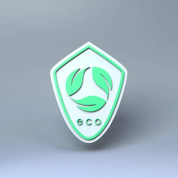 Eco Ikon Ökológia Védelmi Koncert Rendezés Illusztráció — Stock Fotó