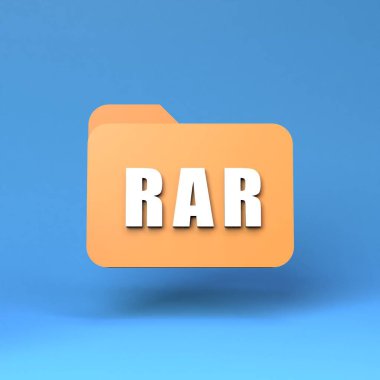 Nadir arşiv simgesi. 3d resimleme.