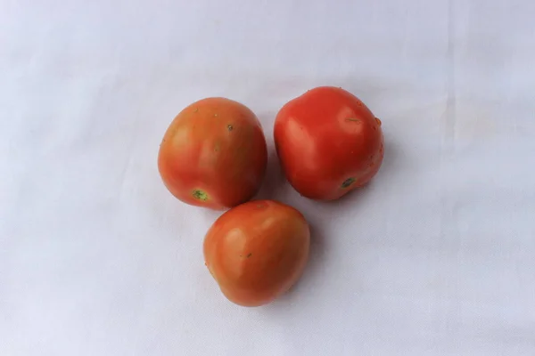 Photo Tomates Rouges Fraîches Adaptées Aux Préparations Alimentaires Papa Pour — Photo