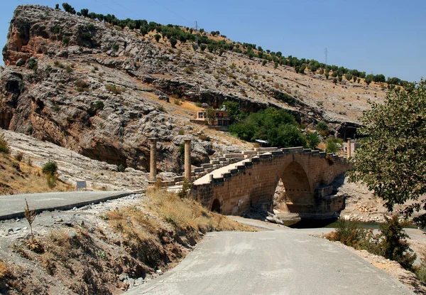 Ancient Roman Bridge Cendere Koprusu Ancient City Arsameia Southeast Turkey — Φωτογραφία Αρχείου