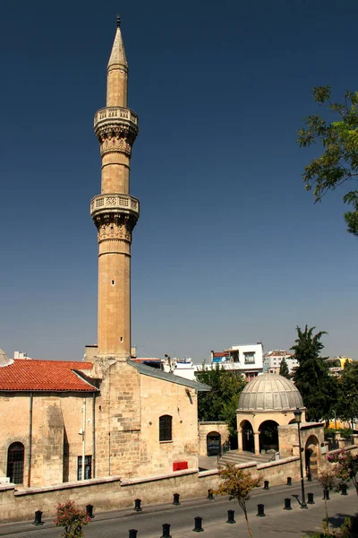 Widok Meczet Sirvani Historycznej Części Gaziantep Południowo Wschodniej Turcji — Zdjęcie stockowe