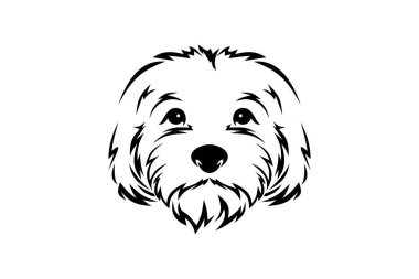 çok şirin köpek çizimi.