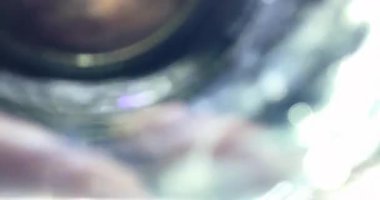 Bokeh Parıltısı Kısa Işık Sızıntısı Geçiş Süslemesi 60 fps