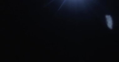 Teal Işık Sızıntısı Geçiş Süslemesi 60fps