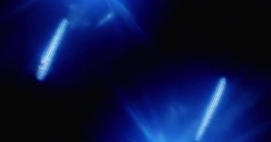 Dar Işık Sızıntıları Geçiş Üstüste 60 fps