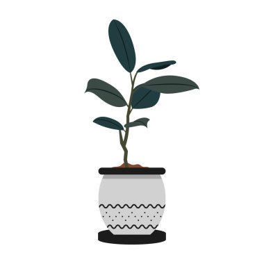 Düz Çizimde El Çizimi Saksıevi