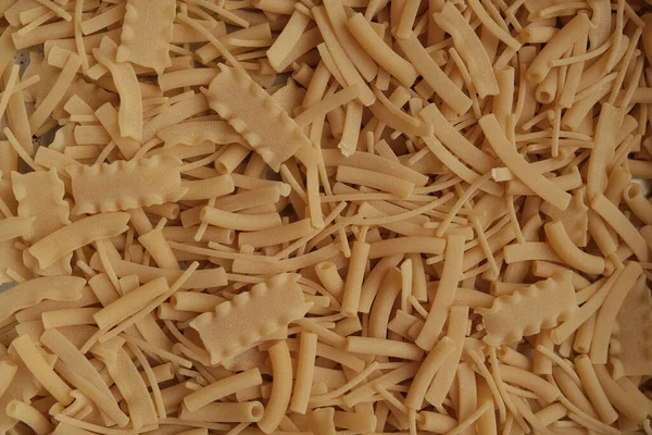 Mixed Italian Dry Pasta Different Types — Foto de Stock