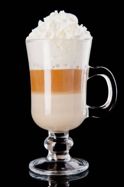 Kahveli kahve İrlanda kahvesi.