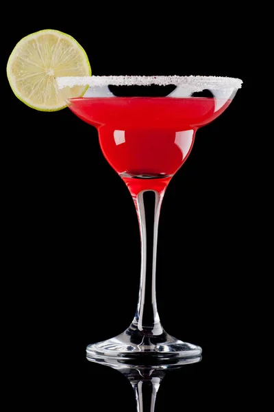 Cocktail Margarita Black — Stock Photo, Image