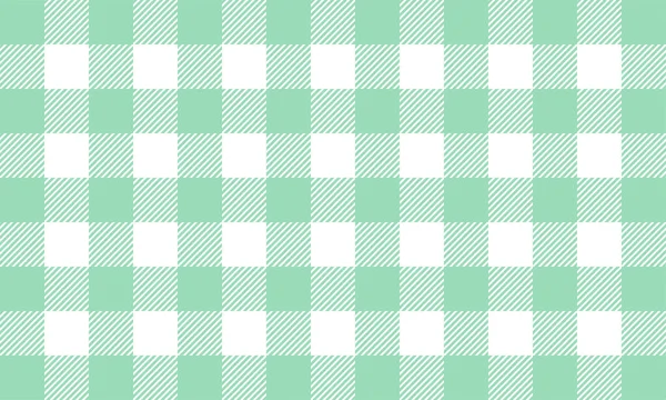 Vermelho Branco Gingham Padrão Tecido Vintage Design Plana Vetor Ilustração —  Vetores de Stock