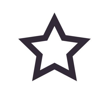 Mobile user interface navigation symbol and app icon simple outline linear vector.