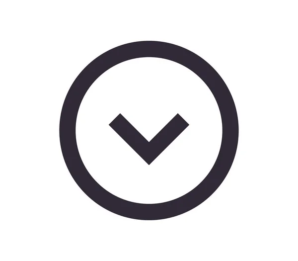 Κινητό Σύμβολο Πλοήγησης Διεπαφή Χρήστη Και Εικονίδιο App Απλό Περίγραμμα — Διανυσματικό Αρχείο